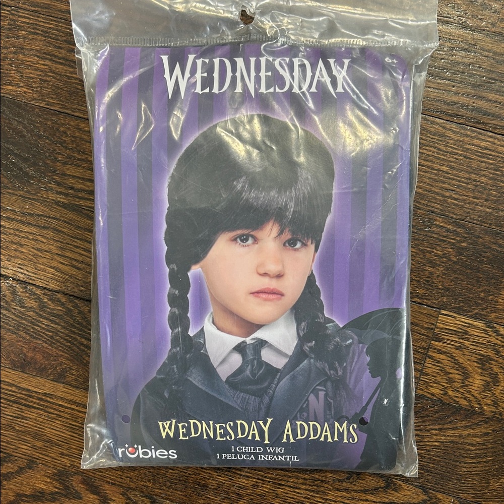 Rubie's Black Braided Child Wig